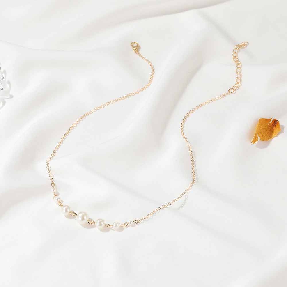 Pearl Gold Alloy Necklace