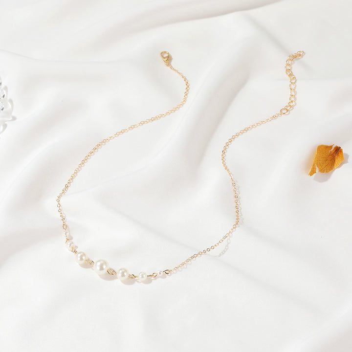 Pearl Gold Alloy Necklace