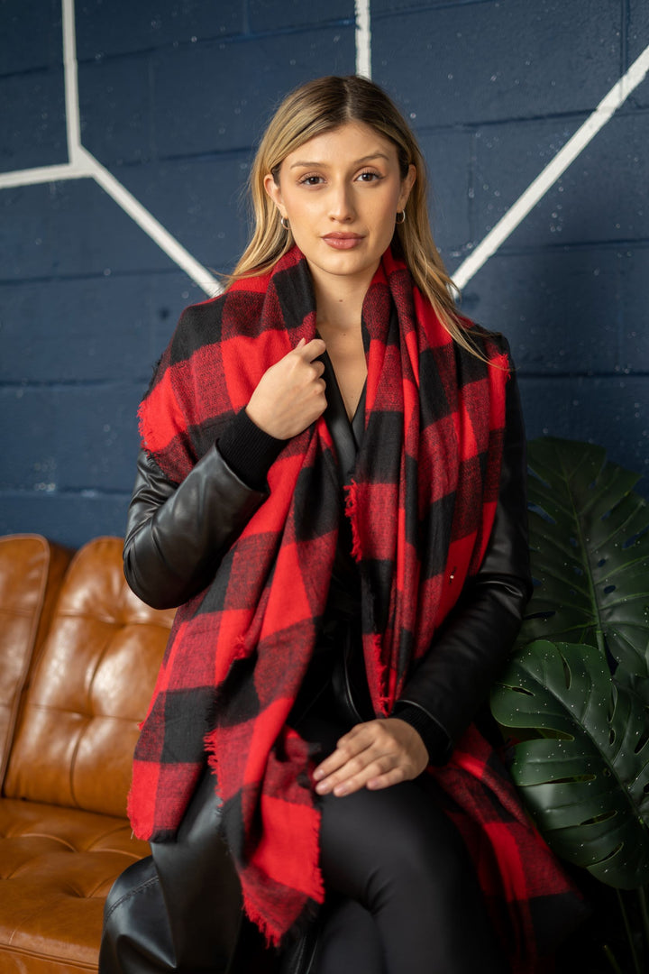 Women's Plaid Scarf | Best Plaid Scarf | LELE Fashion