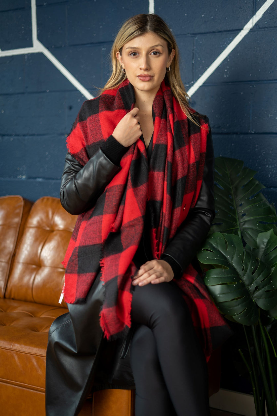 Women's Plaid Scarf | Best Plaid Scarf | LELE Fashion